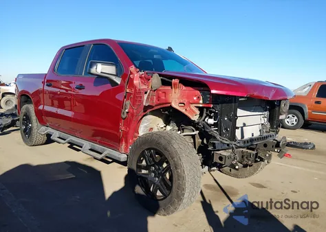2021 Chevrolet Silverado 1500 4Wd Short Bed Lt Trail Boss z USA, uszkodzony, nr VIN 1GCPYFEL7MZ312105
